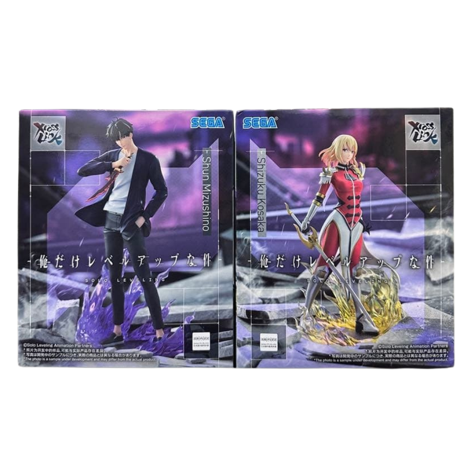Sega Solo Leveling Xross Link Figure Mizushino Jun Kosaka Shizuku Japan Sung Jinwoo Cha Hae-In