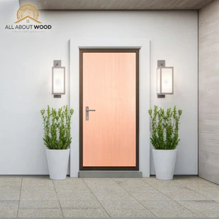 PLYWOOD DOOR ประตูไม้อัดยาง ไส้ MDF สำหรับใช้งานภายใน มีให้เลือก 6 ขนาด | All About Wood