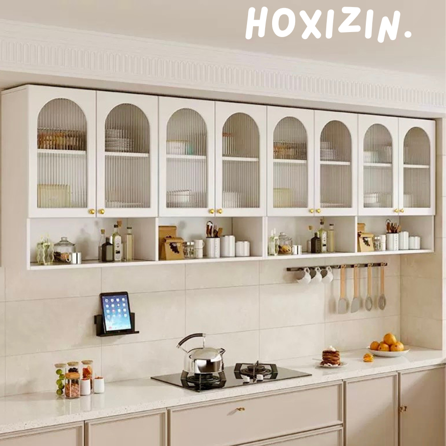 ตู้ครัวติดผนัง Wall Cabinet ตู้เก็บของบานกระจก ชั้นลอยอเนกประสงค์ มินิมอล รับน้ำหนักได้เยอะ แข็งแรง – โปรปัง
