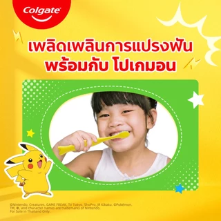 ยาสีฟัน คอลเกต โปเกมอน สตรอเบอร์รี่ 40 กรัม Colgate Pokémon Strawberry Toothpaste 40g