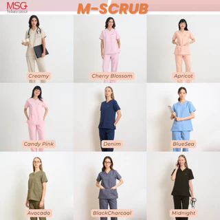 MSGtexmed ชุดสครับหมอ,ชุดสครับแพทย์,ชุดพยาบาล (รุ่น M-SCRUB)