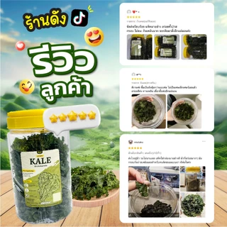 [เคลถัง] ผักเคลอบกรอบ 1 ถัง ออร์แกนิก ไขมันต่ำ ไม่ทอด กรอบ กินเพลิน ไม่รู้สึกผิด ขนม ของกิน snackies