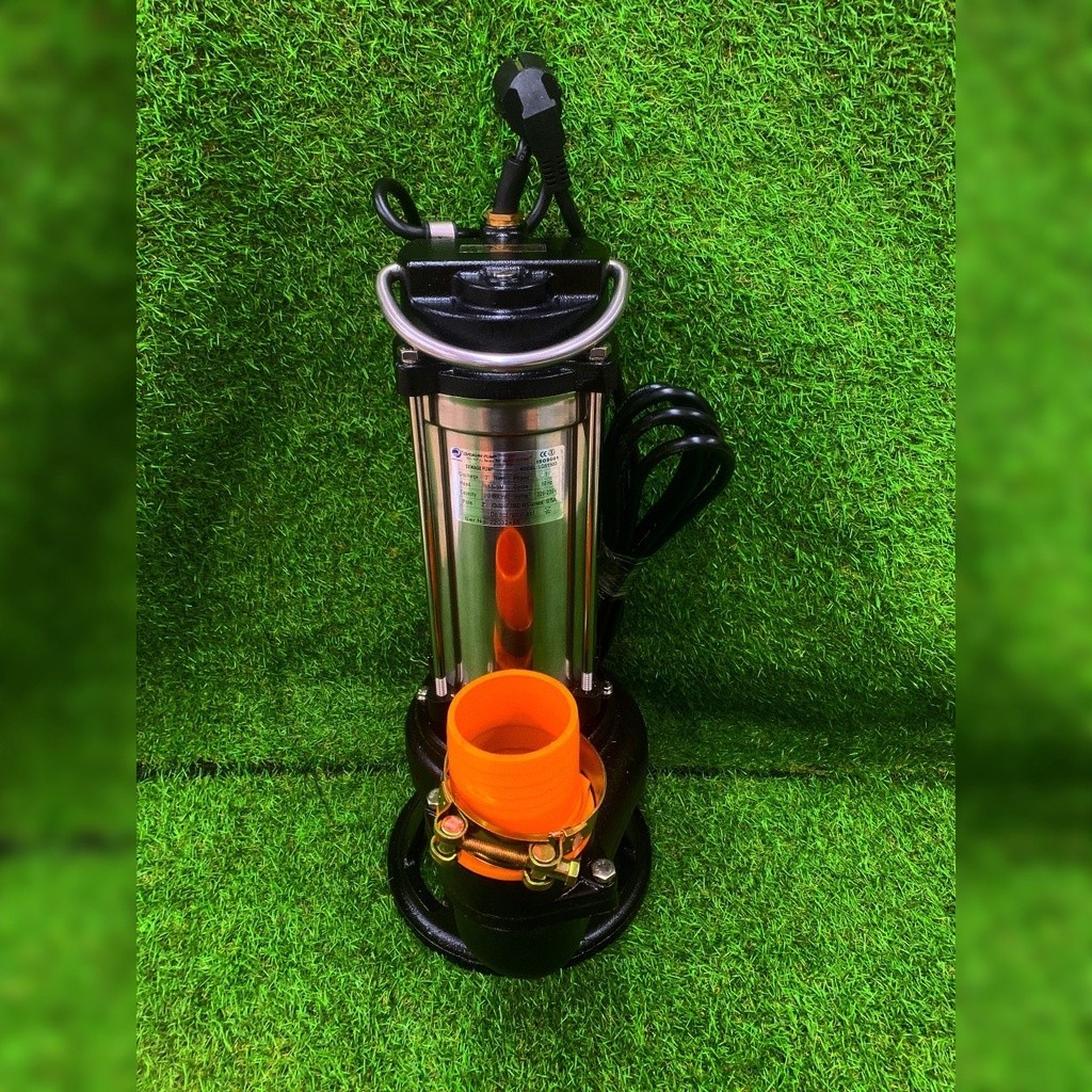 DAYUAN ไดโว่ ดูดโคลน รุ่น LQS1503 220V 1500W 2HP ท่อออก3" ดูดน้ำโคลน น้ำเสีย ปั๊มแช่ ปั๊มจุ่ม ดูดน้ำ