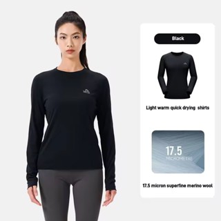 เสื้อเบสเลเยอร์ ผุ้หญิง  (Base Layer) Pelliot ตัวในกันหนาว ข…