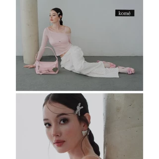 kome.offi เสื้อ 2 เลเยอร์ Komé Amour Top