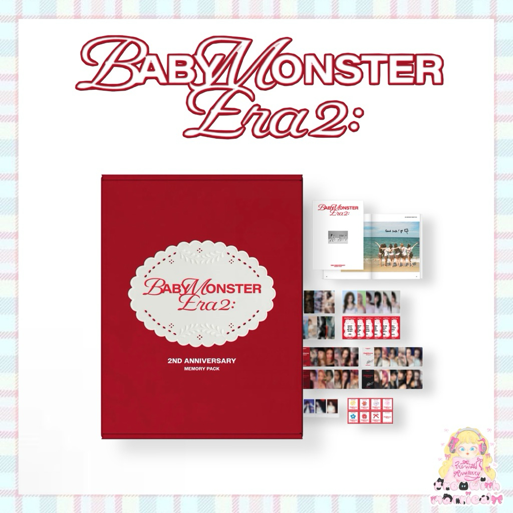 pre ⋆𐙚₊ โฟโต้บุค BABYMONSTER ♡ ERA II | BABYMONSTER 2nd Anniversary Memory Pack เบมอน , โฟโต้บุค
