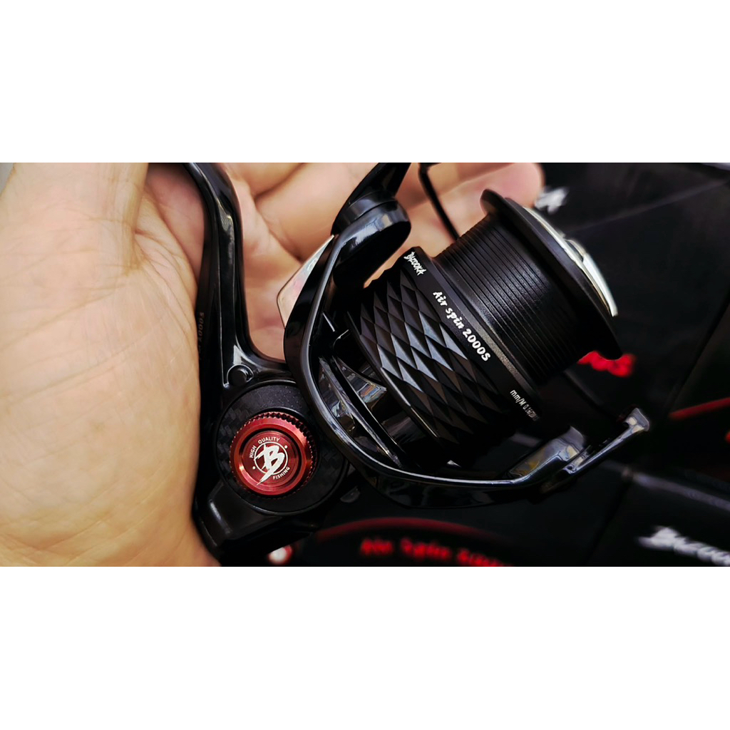 BAZOOKA Air Spin รอกสปินนิ่งตีเหยื่อปลอม ตกปลาเกล็ด