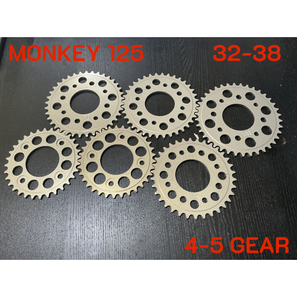สเตอร์ อัลลอยหลัง MONKEY125 (4-5เกียร์)(จัดส่งสินค้า 1- 3 วัน)