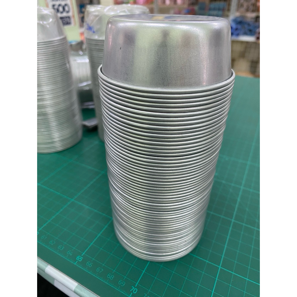 พิมพ์ขันข้าว 8  ซม ตราม้า 60ใบ ทำจากอลูมิเนียม