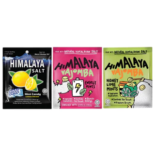 (ซอง) Himalaya หิมาลายา ลูกอมรสมิ้นท์ ผสมเกลือหิมาลายา กลิ่นเลม่อน 15 กรัม