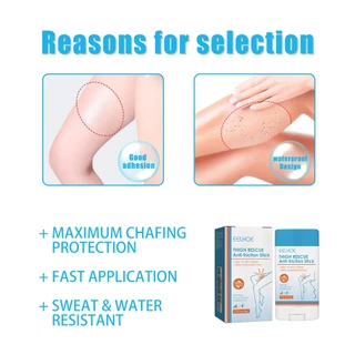EELHOE ครีมลดต้นขาเสียดสี Anti Chafe Balm Glide Anti Chafing Stick ครีมทาผิว แท่งกันเสียดสี สปอร์ตชิลด์ ครีมกู้ต้นขา