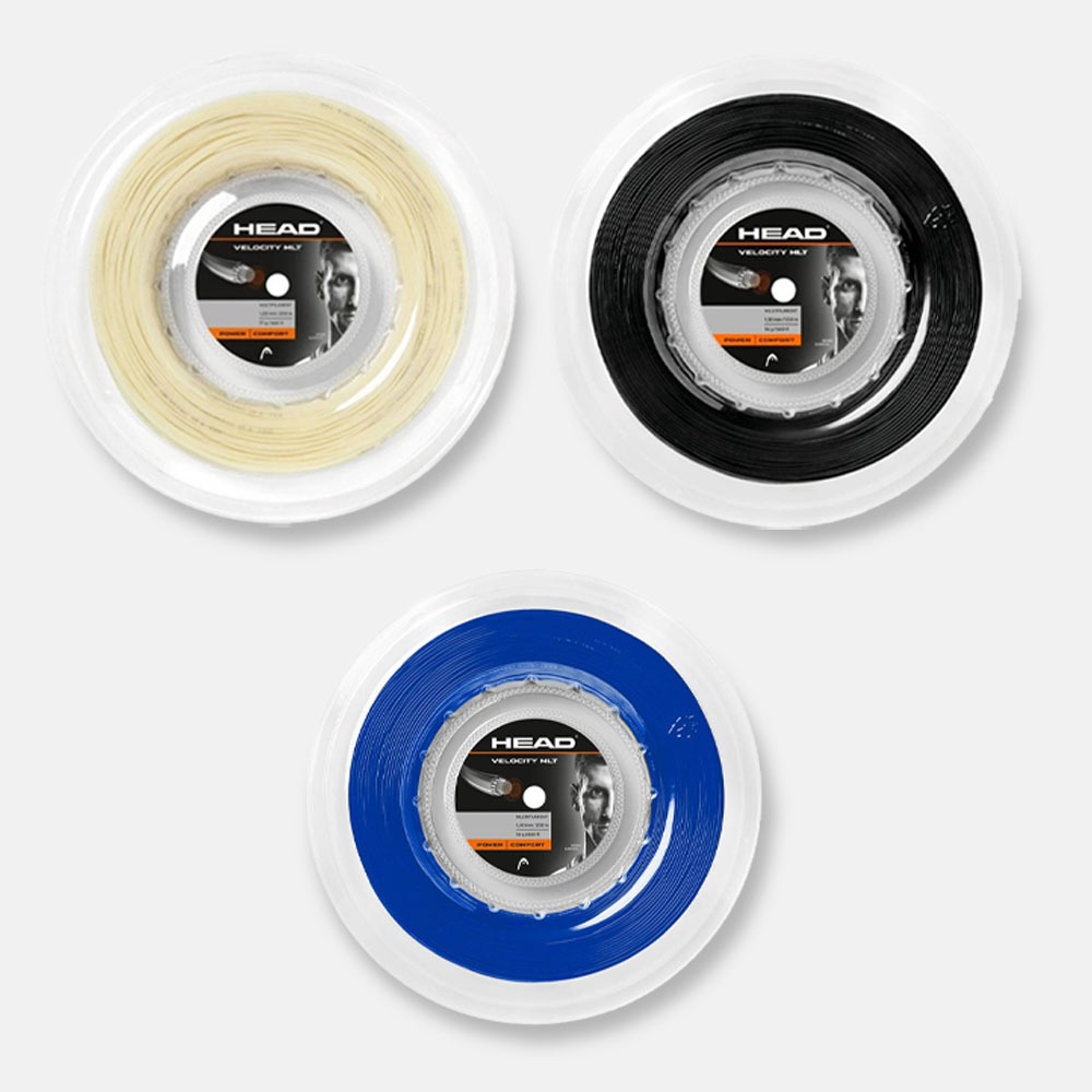 Head เอ็นไม้เทนนิสแบ่งขาย Velocity MLT 17G/1.25mm Tennis String Reel ( 281414 ) (3สี)