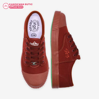 Breaker รองเท้าผ้าใบนักเรียนเบรกเกอร์ Breaker 4x4 สีน้ำตาล (Brown)