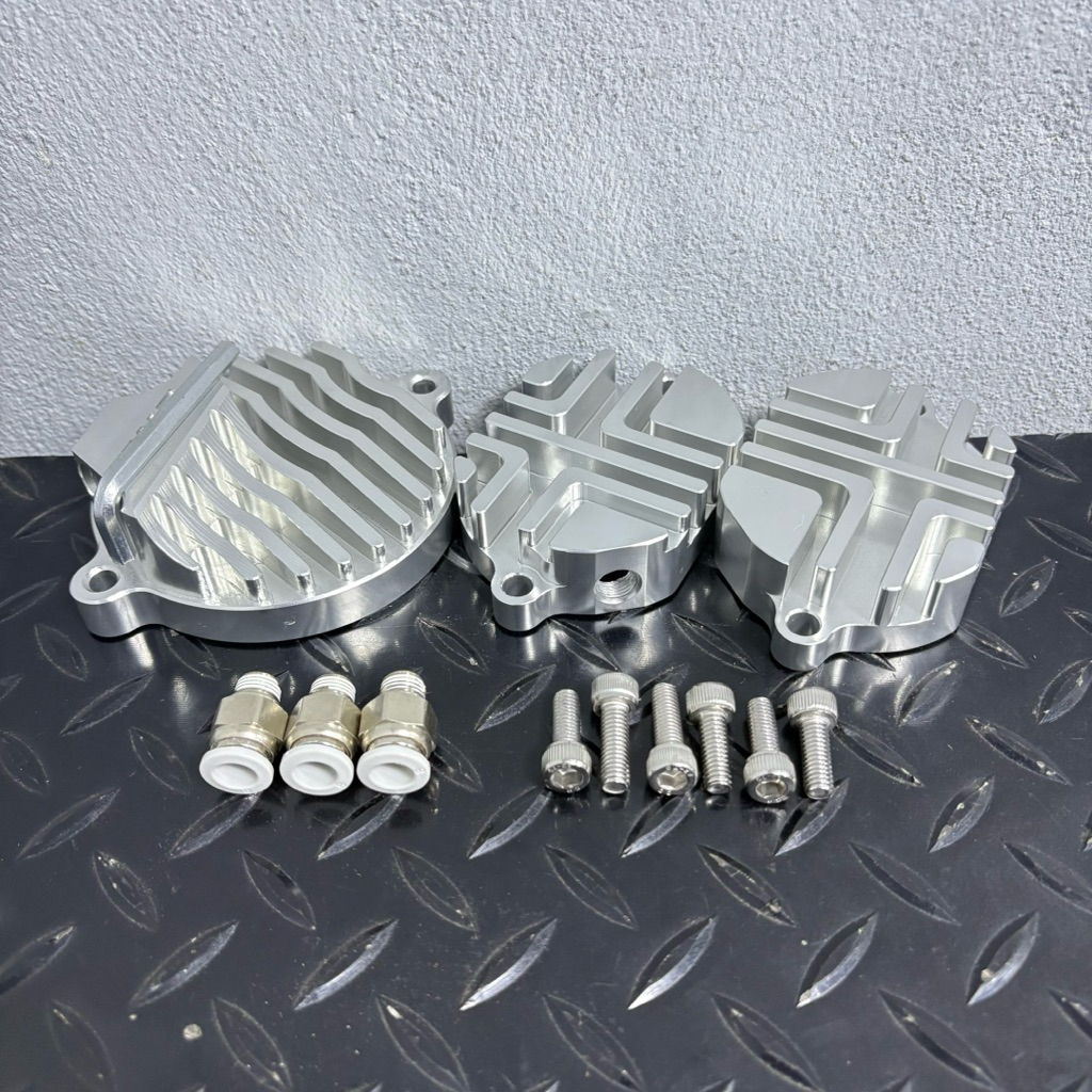 ฝาครอบวาล์ว 4วาล์ว เวฟ125 งานCNC ตัวหนา ระบายความร้านได้ดี ครบชุด3ชิ้น พร้อมใช้งาน 100%  V1 [  V1  ]