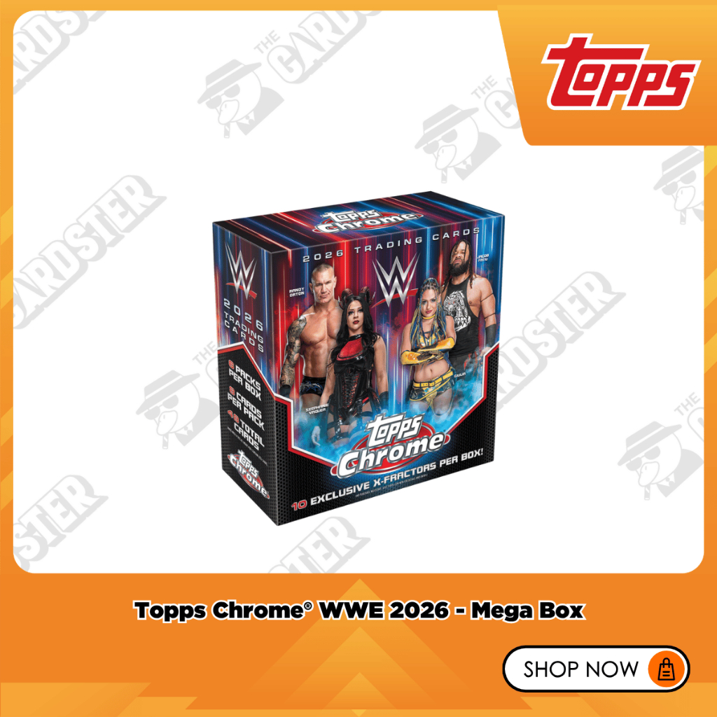 Topps Chrome® WWE 2026 - Mega Box