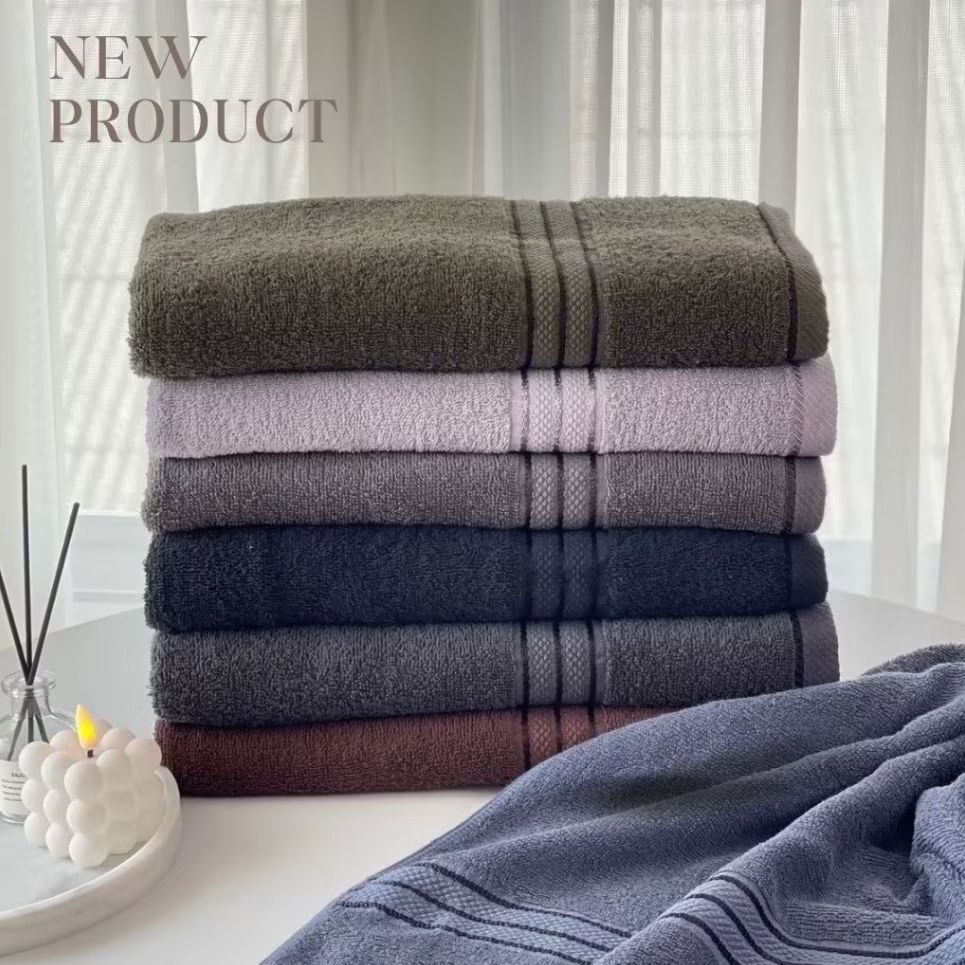 ผ้าขนหนู ขนาดนุ่งอาบน้ำ 27×54นิัว cotton100% เนื้อนุ่ม