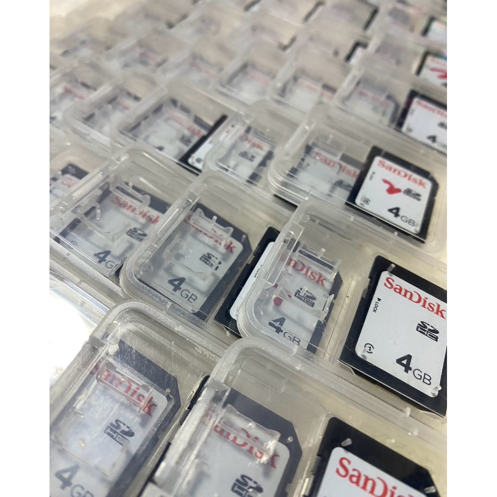 (🇹🇭พร้อมส่ง/ส่งด่วน) Camera Marchè - SD CARD เมมโมรี่การ์ดแท้100% (4GB)