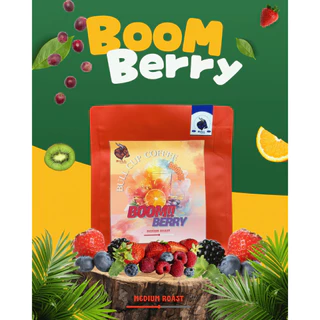 เมล็ดกาแฟคั่วกลาง Colombia ''หมักยีส กลิ่น BOOM BERRY'' Specialty Coffee