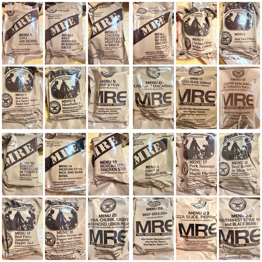 อาหารสำเร็จรูป / US MRE (Meal ready to eat)
