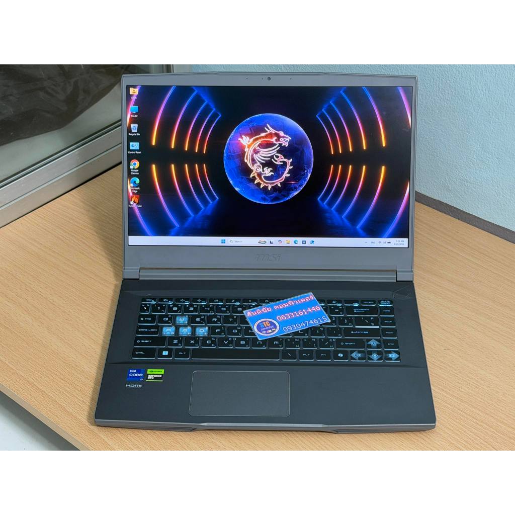 #I7 & #GEN12 มังกรแดง เจนเนอเรชั่นใหม่ๆ💥MSI THIN 15 Gaming ทรงพลัง