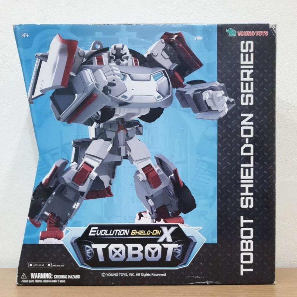 Tobot Evolution X Shield On หุ่นยนต์แปลงร่าง มีเสียง มีไฟ