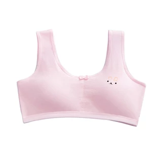 (พร้อมส่ง) เสื้อซับใน เสื้อชั้นในเด็กผู้หญิง เนื้อผ้าดี 8-15 ขวบ เสื้อกล้ามเด็ก มีฟองน้ำ ถอดได้ [คอตตอน 100%]