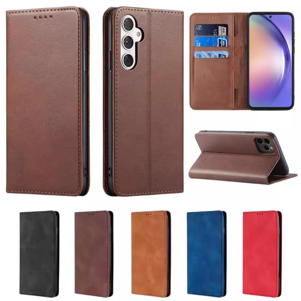เคสฝาพับ กระเป๋าหนัง สำหรับ SAMSUNG A04 A04S A23 A53 A13 A03 A52 A52 A03S A02S กันกระแทก เปิดปิด ใส่บัตร ตั้งได้