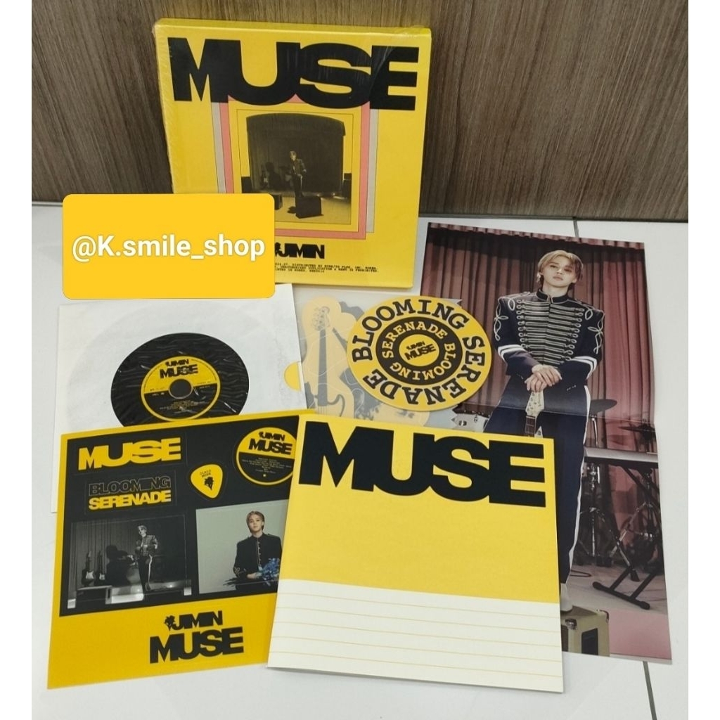 🇹🇭พร้อมส่ง ขาดการ์ด / อัลบั้มเปล่าJIMIN BTS MUSE SERENADE Ver.
