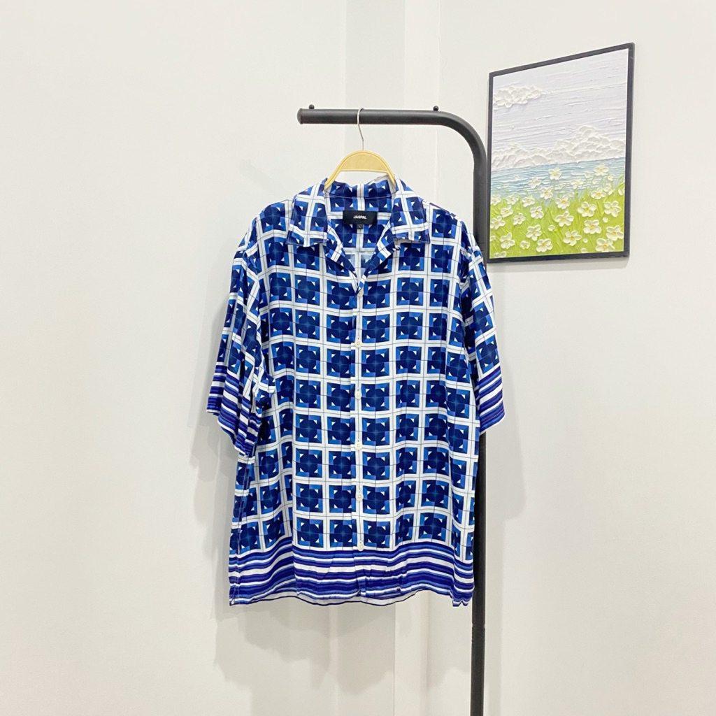 Jaspal เสื้อเชิ้ตแขนสั้นผู้ชาย size L