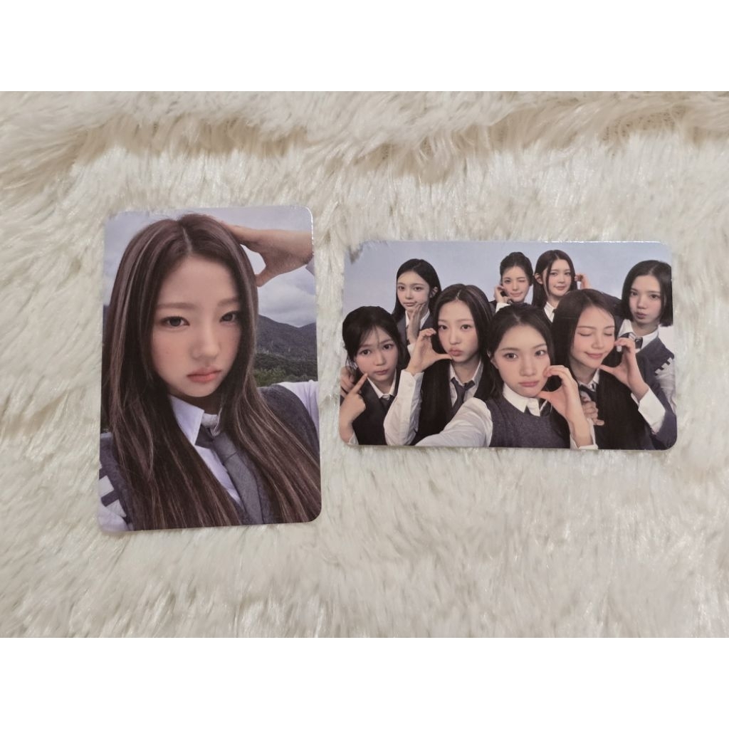 พร้อมจัดส่ง การ์ดHearts2Hearts  1st Mini Album  FOCUS (Photobook Ver.)