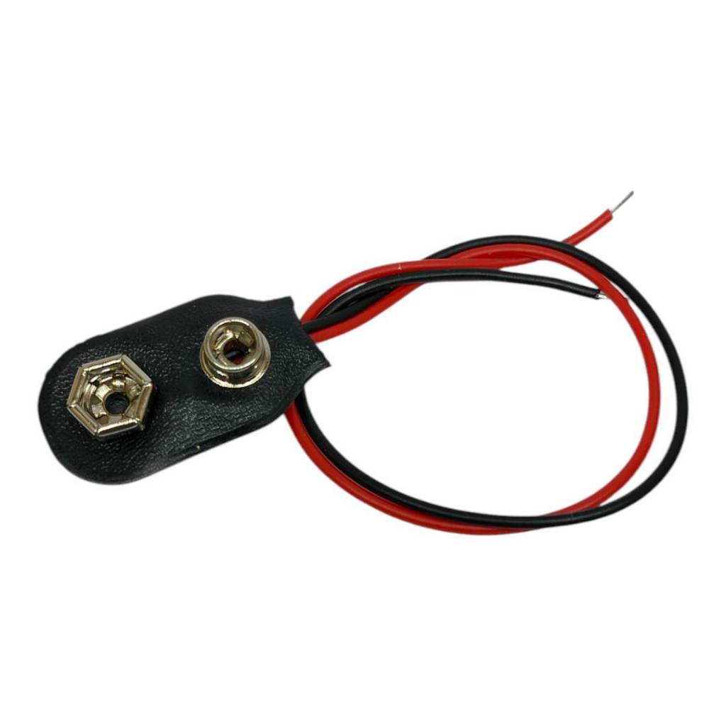 1ชิ้น ขั้วถ่าน 9v ขั้วแบตเตอรี่  ขั้วถ่านสี่เหลี่ยม ขั้วถ่านพร้อมสาย