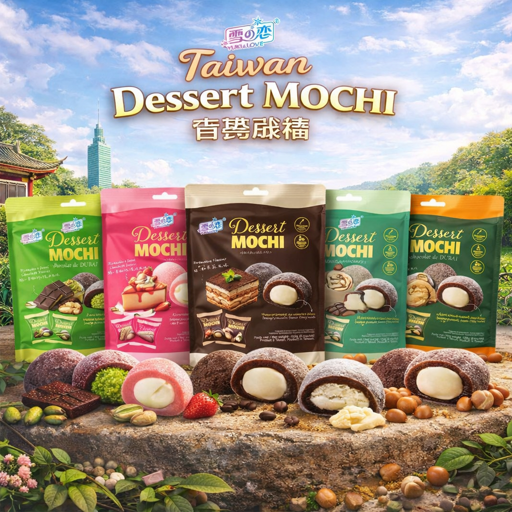 Dessert Moji โมจิไต้หวันสอดไส้