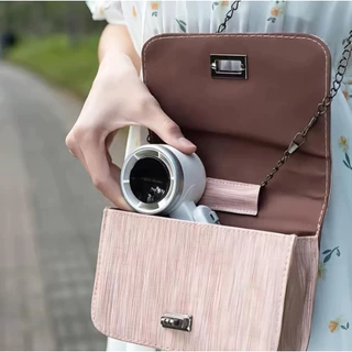 ใหม่! 607 รุ่นอัพเกรด พัดลมพกมือถือจอ LED พับได้ 180 องศา ลมแรงเย็นปรับได้ 5 ระดับ พอร์ตชาร์จ type-c