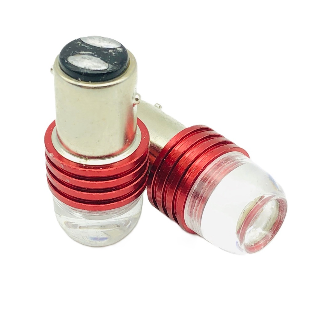 ไฟท้าย ไม่กระพริบ /กระพริบ5flash รถยนต์ 12w ขั้วกลม2จุด1157 1คู่