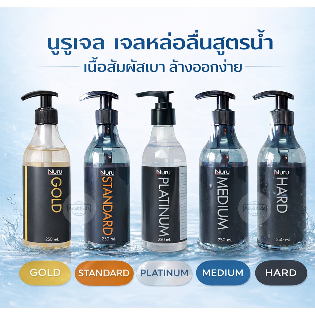 Nuru Gel เจลหล่อลื่น นูรุเจล สุดยอดเจลหล่อลื่น ขนาด 250 ml [ ต้องการราคาส่งทักแชท ]