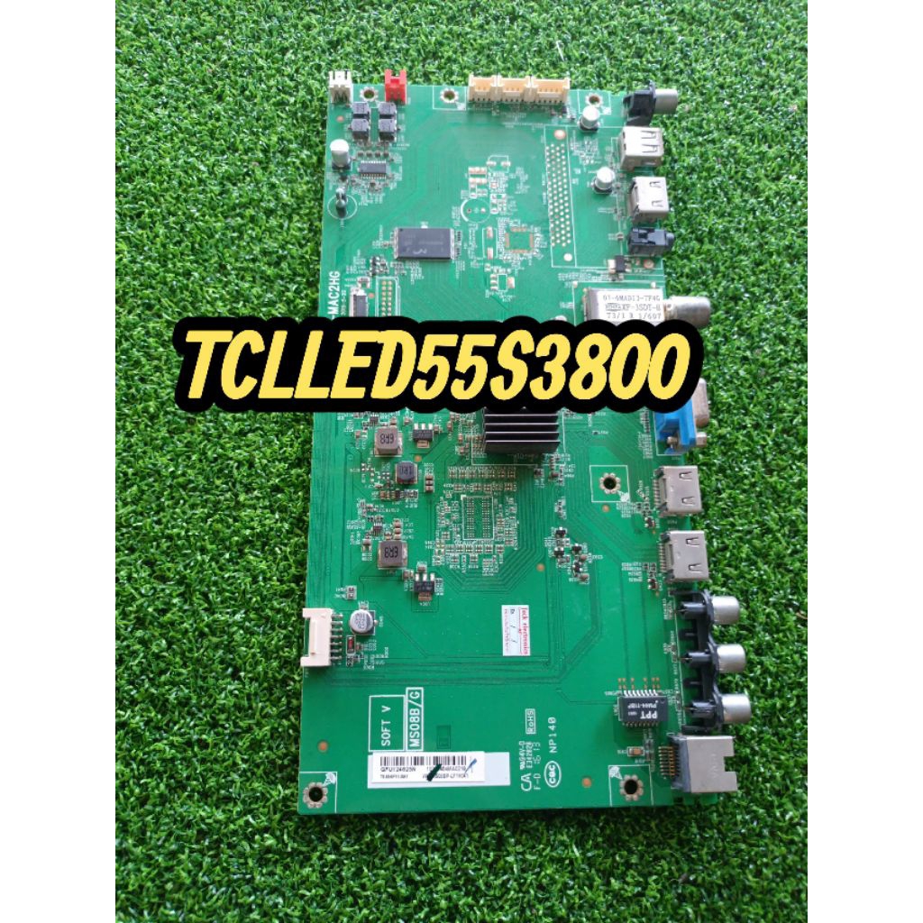 เมนบอร์ดทีวี tcl 55 นิ้วรุ่นLED55S3800แท้ถอด