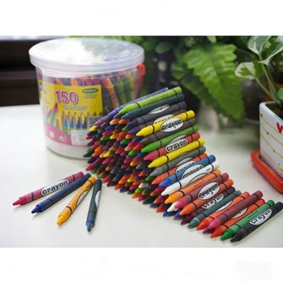 สีเทียน KIDART 50 สี 150 แท่ง/ถัง (รุ่น R150/B) ปลอดภัย ไม่มีพิษ เหมาะเด็กอายุ 5+ อุปกรณ์วาดรูป