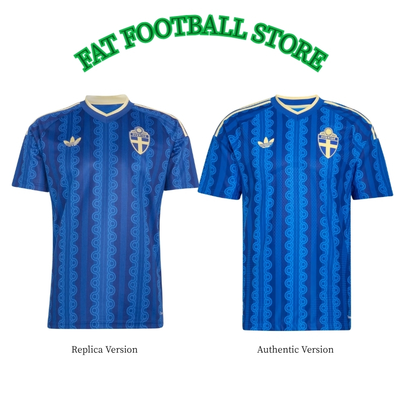 เสื้อฟุตบอล Sweden 26 Away Authentic Jersey