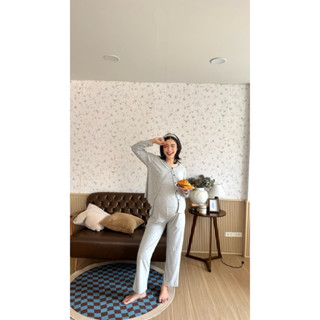 Babybump Sadie เซตอยู่บ้าน 3 ชิ้นคลุมท้องให้นมได้ 2 in 1