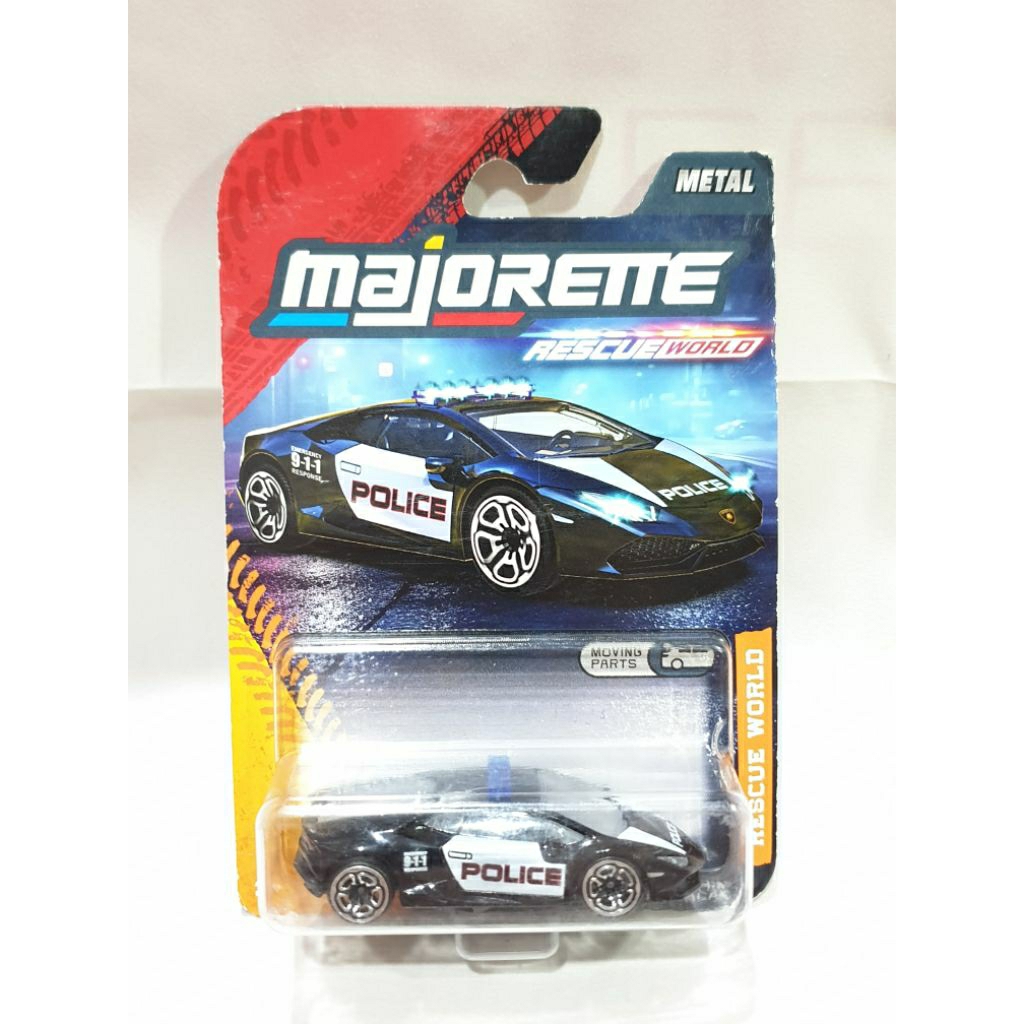 Majorette Thailand Police โมเดลรถเหล็กตำรวจ รถเก๋ง รถตู้ รถจี๊ป ของใหม่ในแพ็ค