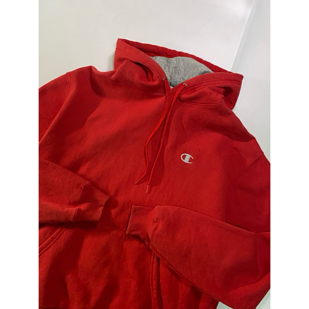 Champion Eco Hoodie Red 🗼