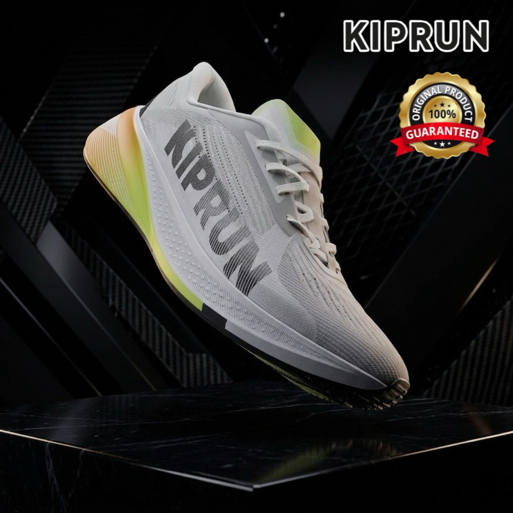 รองเท้าวิ่งบนถนนสำหรับผู้ชาย “มีไซส์ 40-46” รุ่น Cushion 500 Premium (สีเทา) KIPRUN