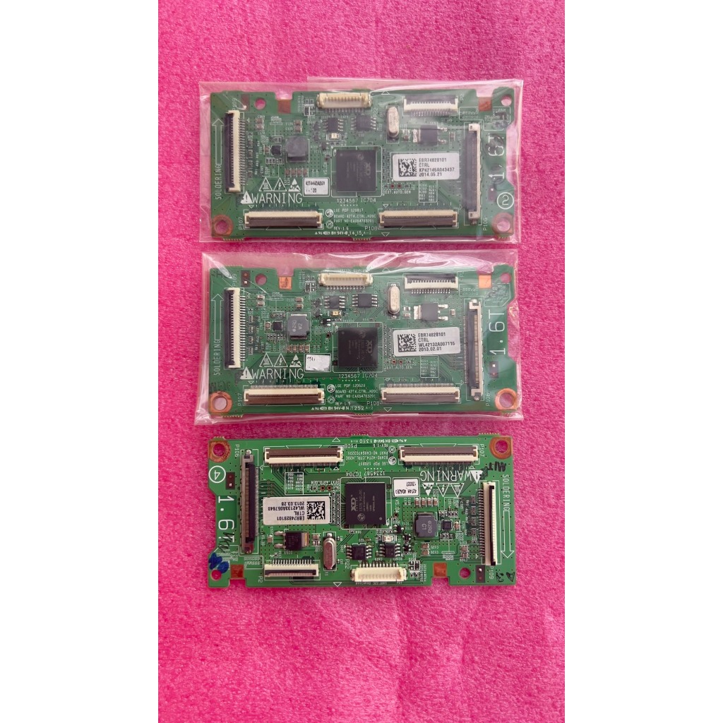 บอร์ด โลจิก พลาสม่า แอลจี logic plasma lg รุ่น 42pa4500 42pn4500 พาร์ท ebr74828101  แกะจากเครื่องจอเ