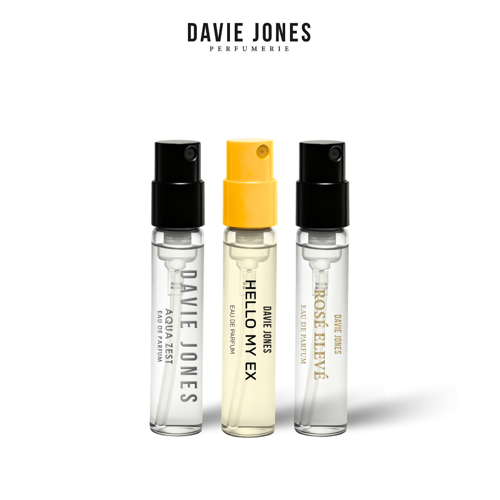 [SALE 50%] DAVIE JONES น้ำหอม Nuit de Velours, Assertiv, The Unwritten ขนาด 2.5 ml