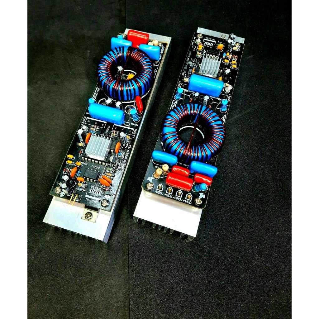 บอร์ด Class D ข้างละ  2500Wใส่แทนขยาย N-Tech 3600ได้เลย ไฟเข้า3เส้น พร้อมดัง มีไบอัสในตัว