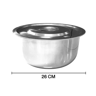 Color Kit หม้อแขกสเตนเลส ขนาด 14/18/22/26/30 ซม. stainless steel