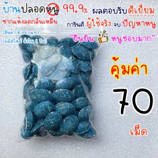 ยาเบื่อหนู เหยื่อกำจัดหนู หนูชอบมาก ตายแห้ง 70 เม็ด สะตอม ยาฆ่าหนู (ผสมธัญพืชที่หนูชอบเต็มเม็ด)