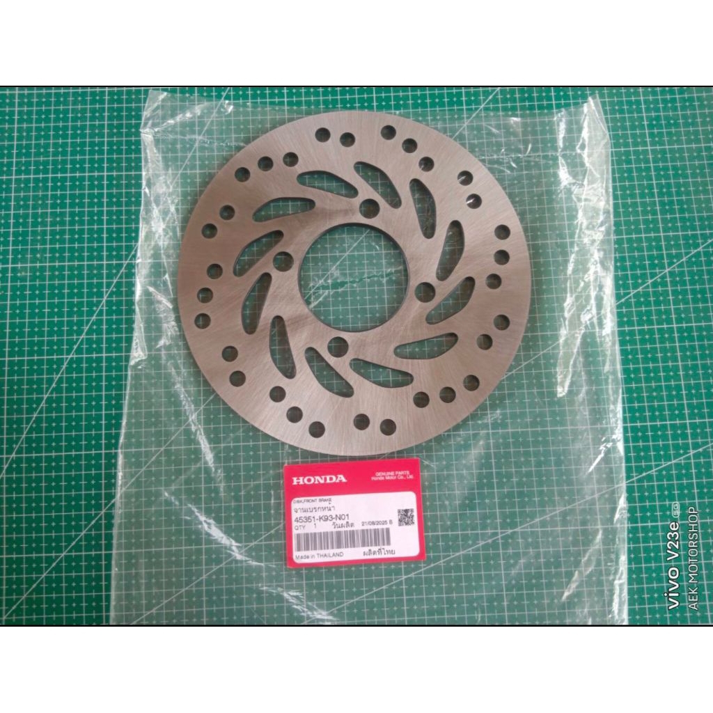 HONDA OEM Motorcycle parts Thailand จานดิสก์เบรกหน้า (NHK) 45351-K93-N01