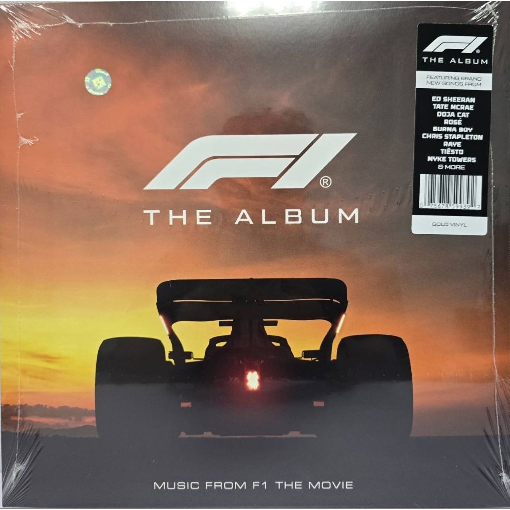 แผ่นเสียง F1 The Album (Gold Vinyl ) แผ่นใหม่ซีล