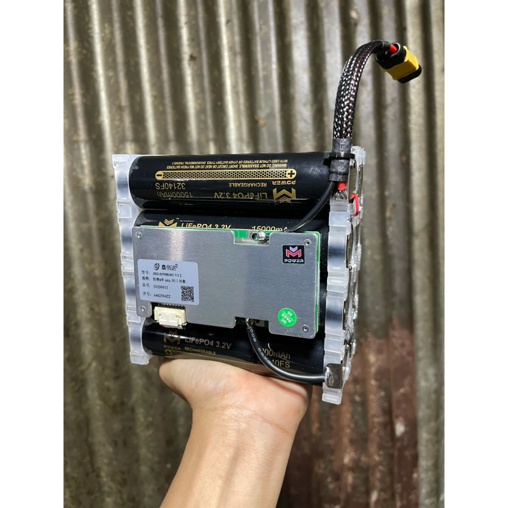 แบตเตอรี่ 8s1p 28v15 แอมป์ Bms60A พร้อมใช้งาน 32140 Mpower